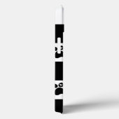 白黒市松模様に Case-Mate iPhoneケース (裏面 / 右)