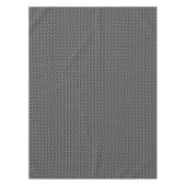 白黒幾何学的アートデコプリント テーブルクロス (正面)