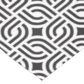 白黒幾何学的パターン テーブルクロス (アングル)