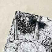 白黒庭園 ビーチタオル (インサイチュ)