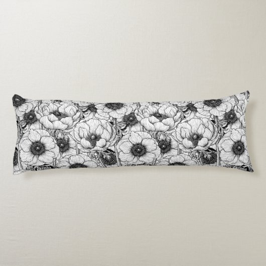 白黒庭園 ボディピロー (裏面)