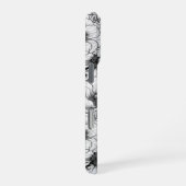 白黒庭園 iPhoneケース (右側面)