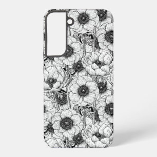 白黒庭園 SAMSUNG GALAXY S22+ケース