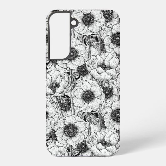 白黒庭園 SAMSUNG GALAXYケース (裏面)