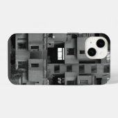 白黒建築 iPhoneケース (裏面横)