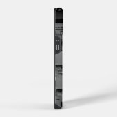 白黒建築 iPhoneケース (右側面)