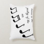 白黒引用文 アクセントクッション (正面(垂直))