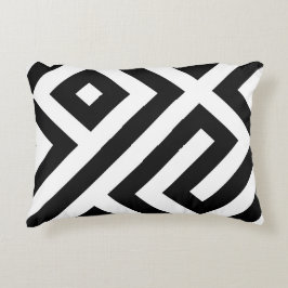 白黒当惑はパターン枕を並べます アクセントクッション