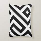 白黒当惑はパターン枕を並べます アクセントクッション (正面(垂直))