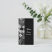 白黒忘れMe Not Business Card 名刺 (スタンド正面)