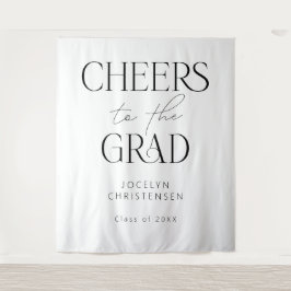 白黒応援からGrad Photo Backdrop タペストリー