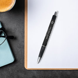 白黒感動的引用文 ボールペン