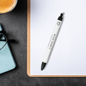 白黒感動的引用文 黒ボールペン