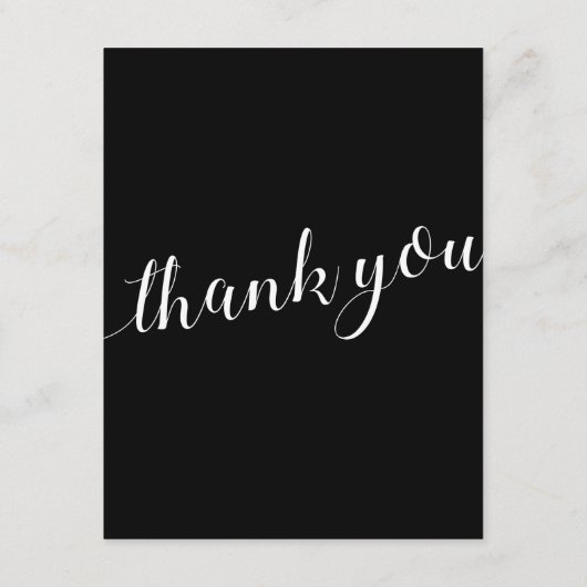 白黒慈善事業に代わる結婚式の引き出物 エンクロージャーカード (裏面)