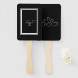 白黒扇子 ハンドファン