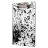 白黒抽象芸術の汚れ「雲」の形成 クリップボード (左)