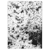 白黒抽象芸術の汚れ「雲」の形成 クリップボード (裏面)