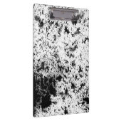 白黒抽象芸術の汚れ「雲」の形成 クリップボード (右)