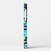 白黒抽象芸術アーモダン絵画ツ Case-Mate iPhoneケース (裏面 / 左)