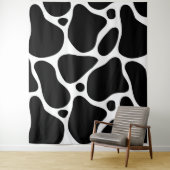 白黒抽象芸術キリン模様 タペストリー (インサイチュ)