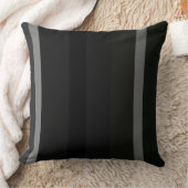 白黒抽象芸術ストライプ クッション (ブランケット)