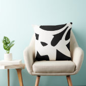 白黒抽象芸術デザイモダンナー クッション (椅子)