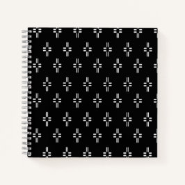 白黒抽象芸術ノートブック ノートブック