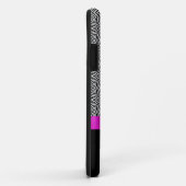 白黒抽象芸術ピンクiPhone 5ケース Case-Mate iPhoneケース (裏面/右)