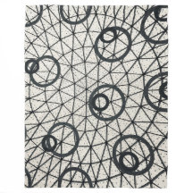 白黒抽象芸術円