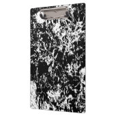 白黒抽象芸術氷形成 クリップボード (左)