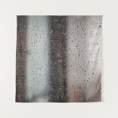 白黒抽象芸術絵画 タペストリー (正面(横))