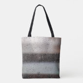 白黒抽象芸術絵画 トートバッグ (裏面)