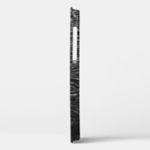 白黒抽象芸術絵画 Case-Mate iPhoneケース (裏面 / 左)
