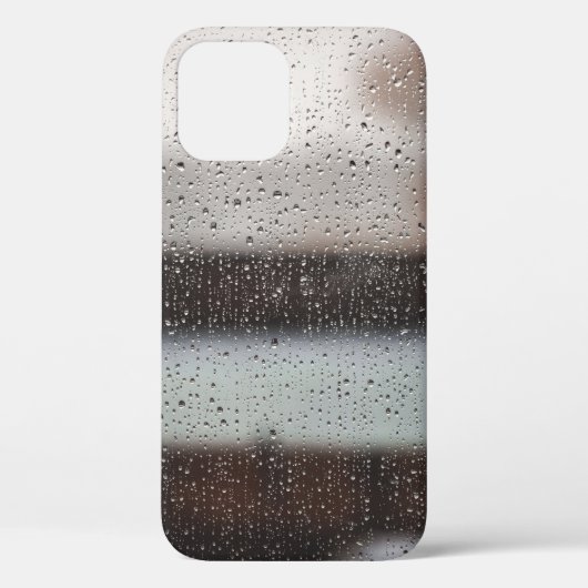 白黒抽象芸術絵画 Case-Mate iPhoneケース (裏面)