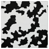 白黒抽象芸術迷彩模様 ファブリック (見本)
