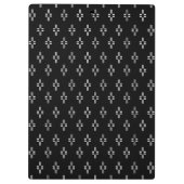 白黒抽象芸術 クリップボード (裏面)