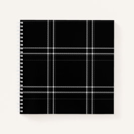 白黒抽象芸術 ノートブック