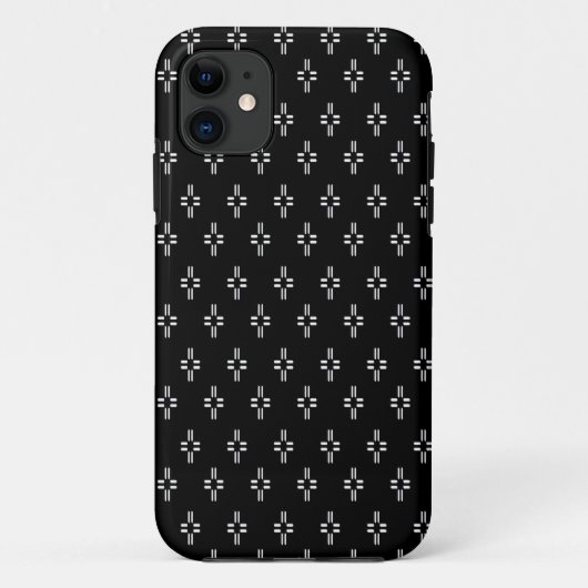 白黒抽象芸術 Case-Mate iPhoneケース (裏面)
