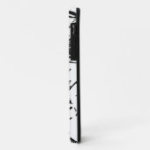 白黒抽象芸術 Case-Mate iPhoneケース (裏面/左)