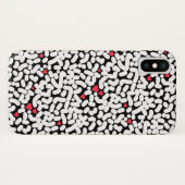 白黒抽象芸術 Case-Mate iPhoneケース (裏面(横))