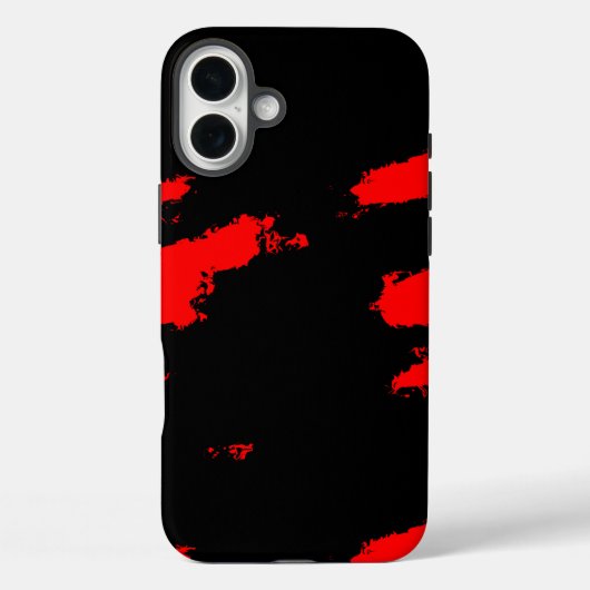 白黒抽象芸術 Case-Mate iPhoneケース (裏面)