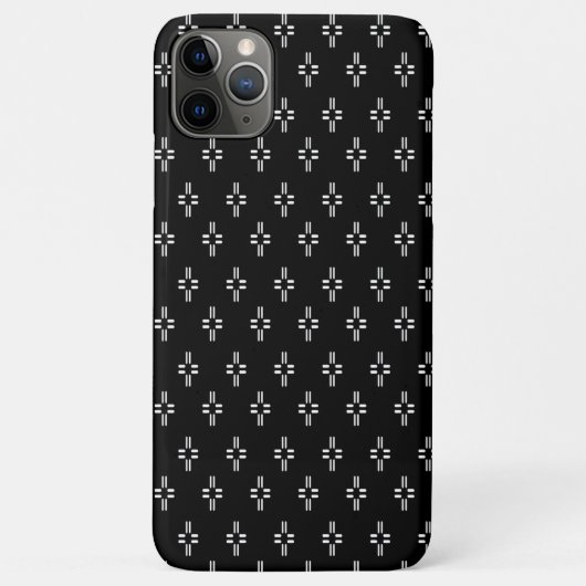 白黒抽象芸術 Case-Mate iPhoneケース (裏面)