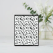 白黒捕虜! ポストカード (スタンド正面)