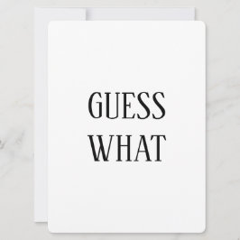 白黒推測どのような妊娠の発表