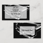 白黒改造しました 名刺 (正面/裏面)