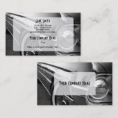 白黒改造しました 名刺 (正面/裏面)