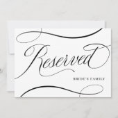 白黒文字付き/結婚予約テーブル記号 (正面)