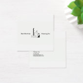 白黒文字清掃シンプルサービス (デスク)