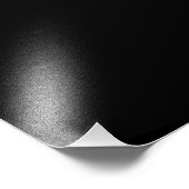 白黒文字「A」、巻き花 フォトプリント            (角)