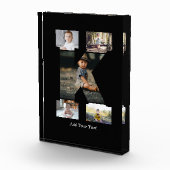 白黒文字Kフォトコラージュ フォトブロック (右)